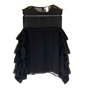 2/$15 H&M - Black Blouse